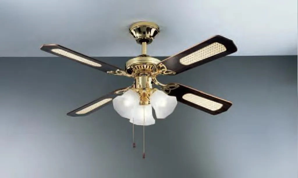 Ventilateur de plafond bronze 105 cm Perenz pour rafraîchir sans bruit