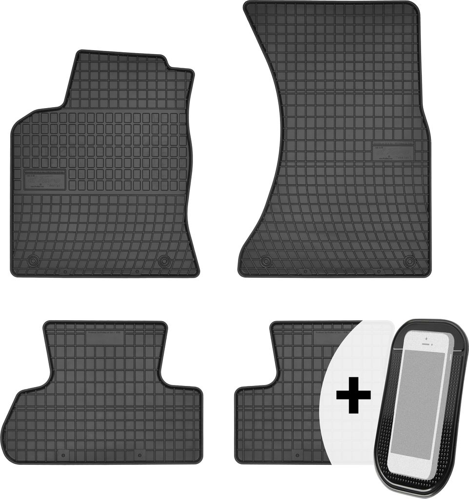Gummimatten Auto Fußmatten Automatten Passgenau 4-teilig Set - passend für Audi Q5 2009-2017