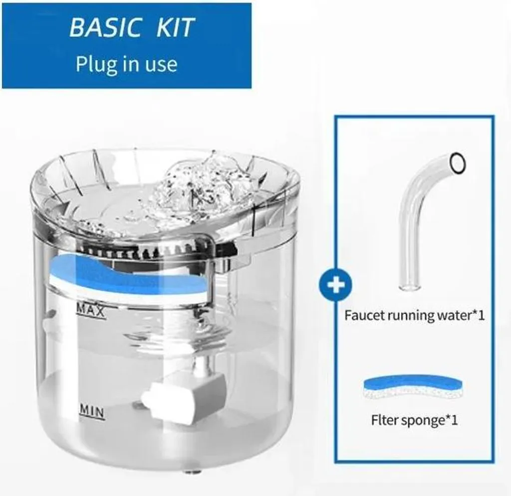 Fontana per Gatti Amore e Freschezza - 2L Ultra-Silenziosa