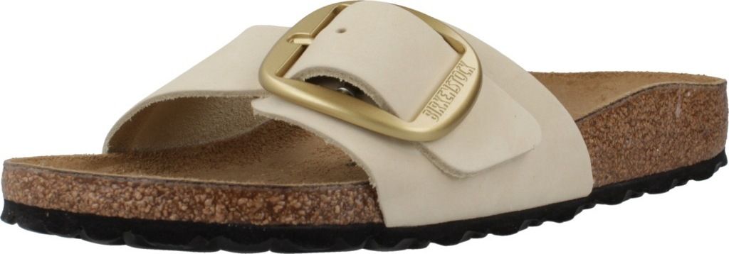 BIRKENSTOCK MADRID BIG BUCKLE NUBUCK Weiß Produktbild 