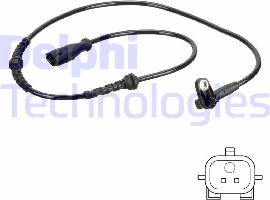 Sensore Velocità Ruota DELPHI SS20829 OE 479000931R - Ricambio ABS Renault