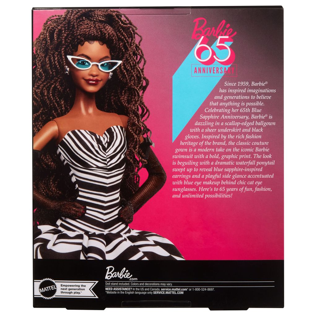 Barbie Signature Puppe 65th Anniversary Brunette Produktbild 6