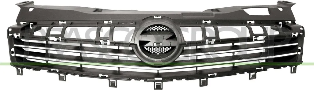 Grille de Radiateur pour Opel Astra H - Remplacer Calandre OE 13241997