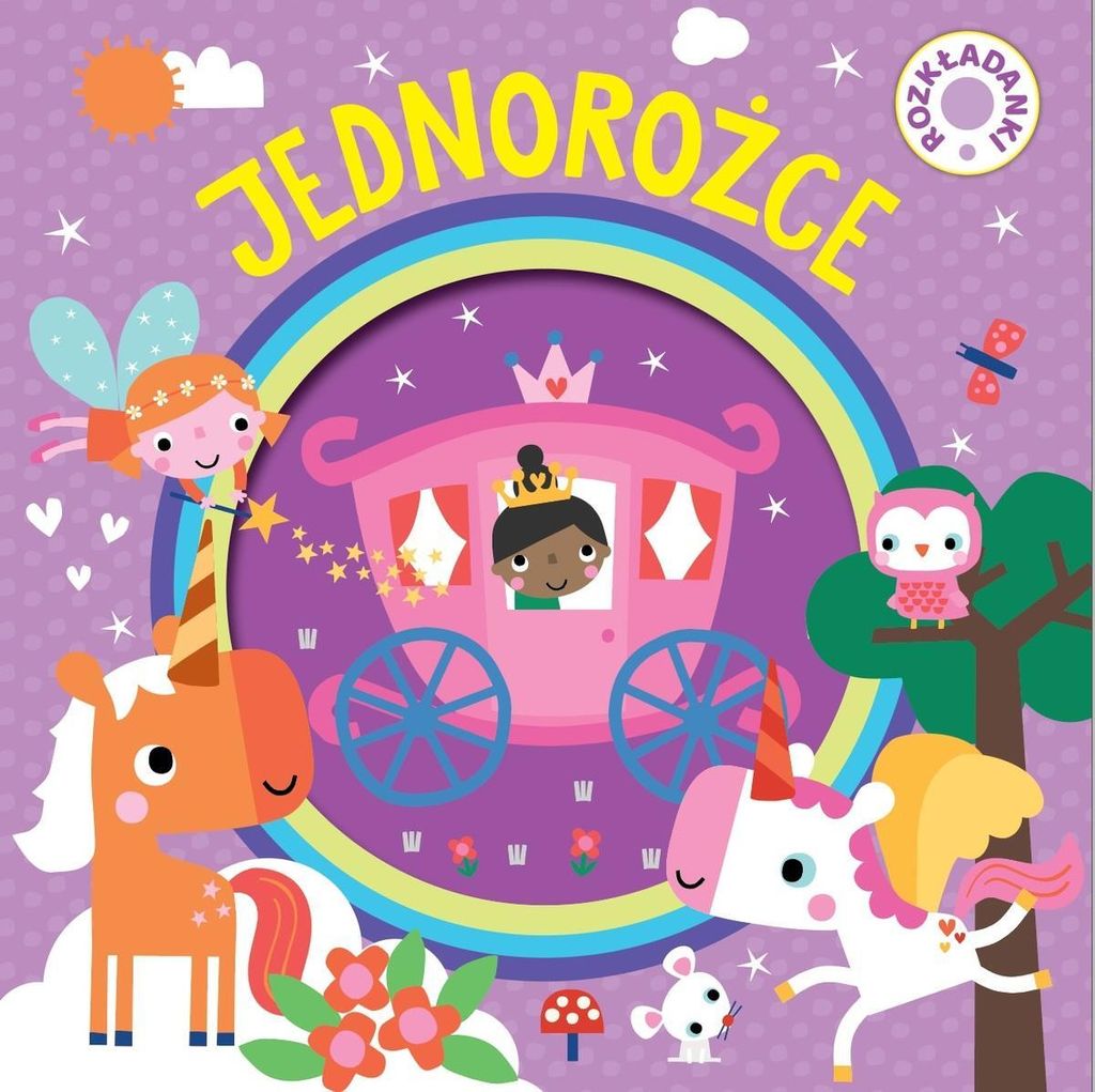 Jednorożce. Rozkładanki - praca zbiorowa