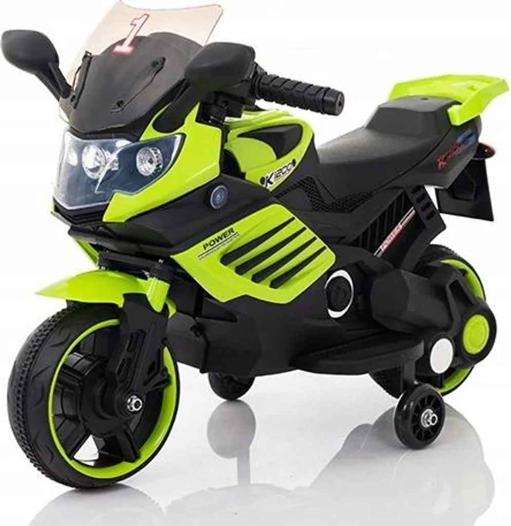 Moto électrique enfant K1500 : Véhicule vert sécurisé et très stable