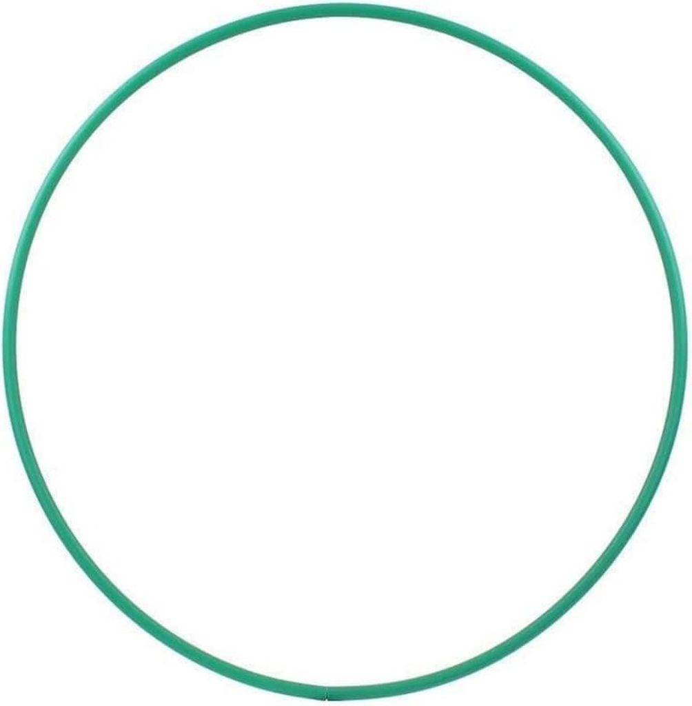 Hula Hoop Rohling, HDPE-16mm, GRÜN, Durchmesser 80cm