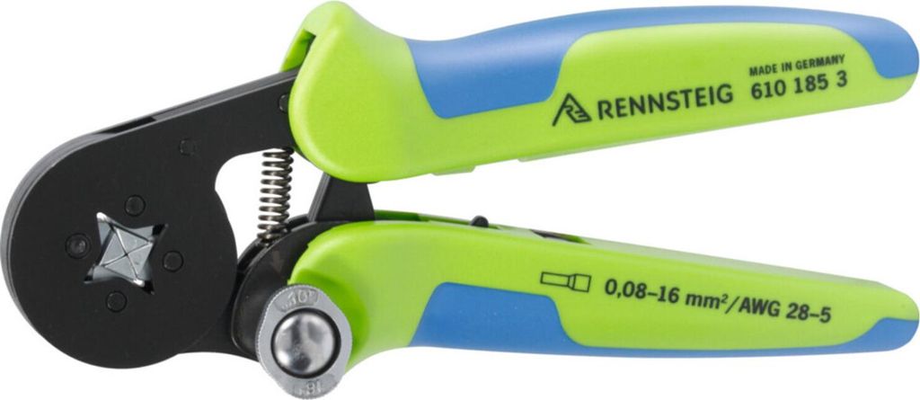 Rennsteig Crimpzange für Aderendhülsen mit 16 mm², 180 mm Produktbild 
