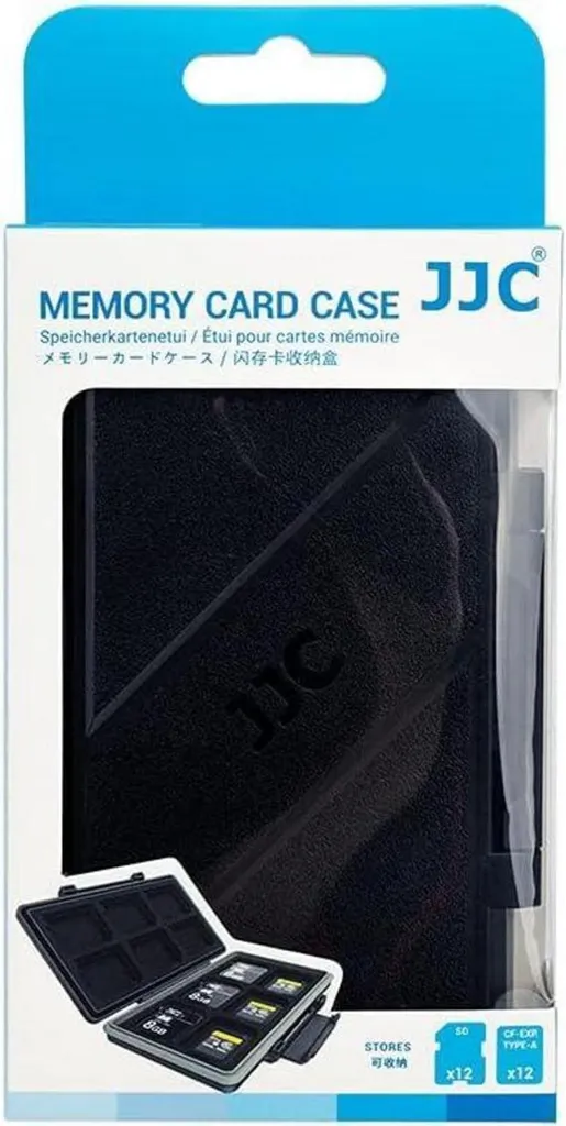 Étui pour cartes mémoire 12 SD et 12 CFexpress Type A résistant à l'eau