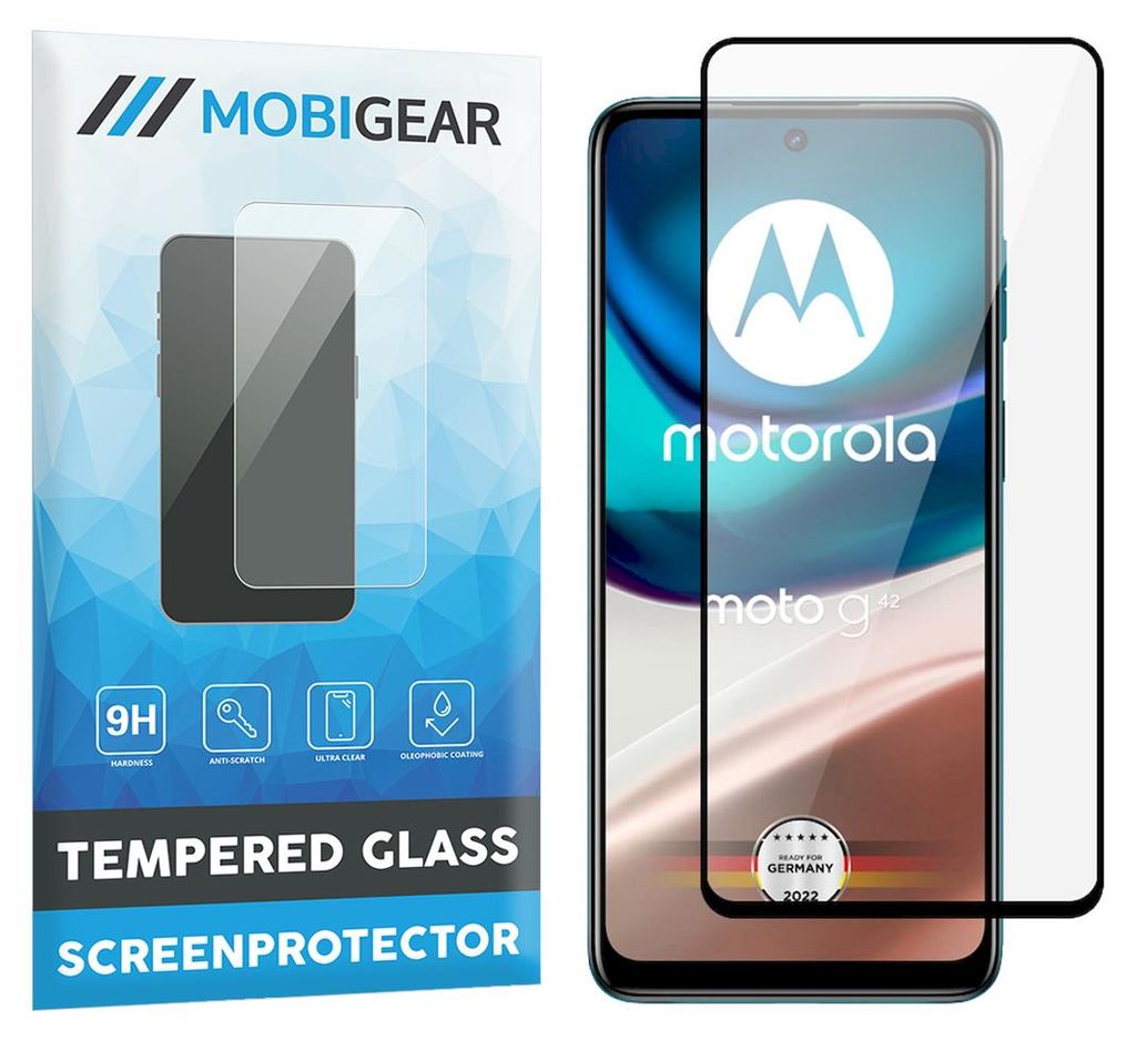 Mobigear Premium Displayschutzfolie für Motorola Moto G42, Produktbild 