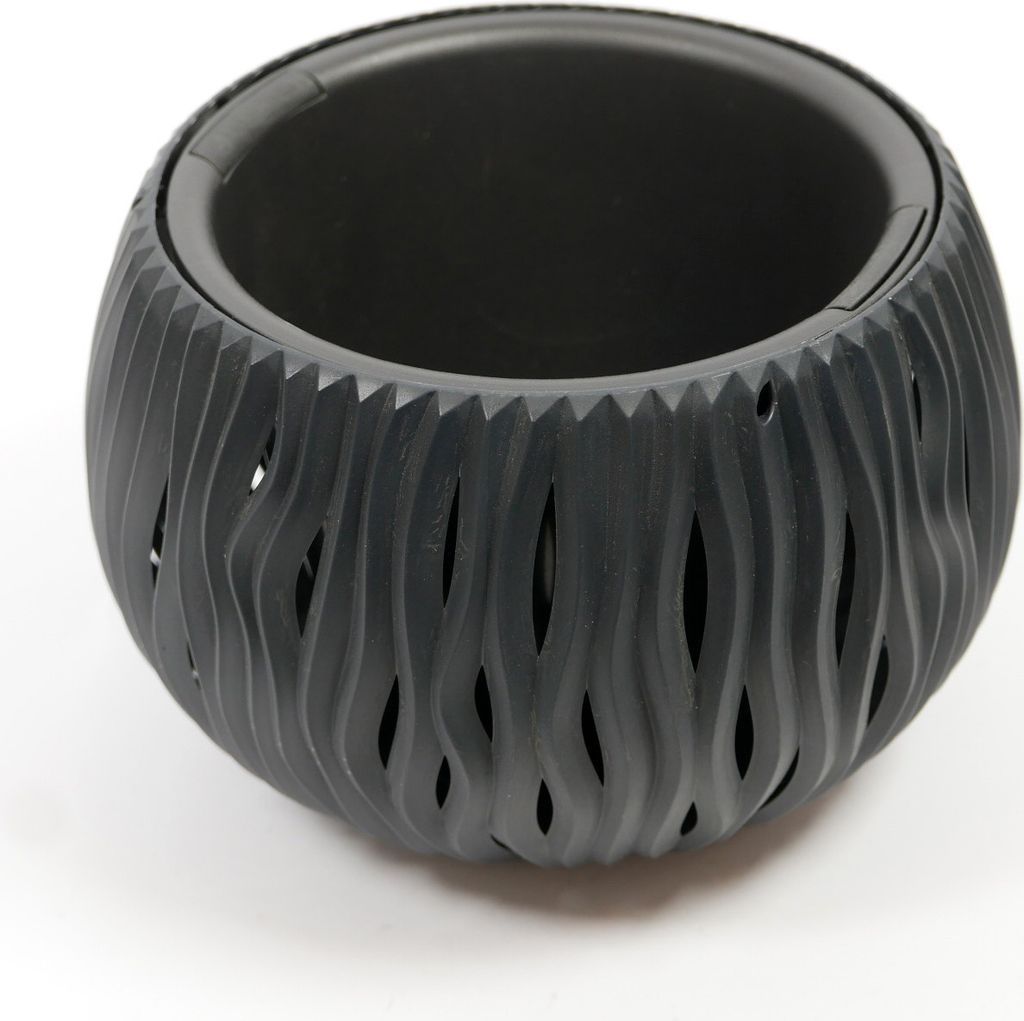 Prosperplast Blumentopf BOWL SANDY Anthrazit 23,8 cm