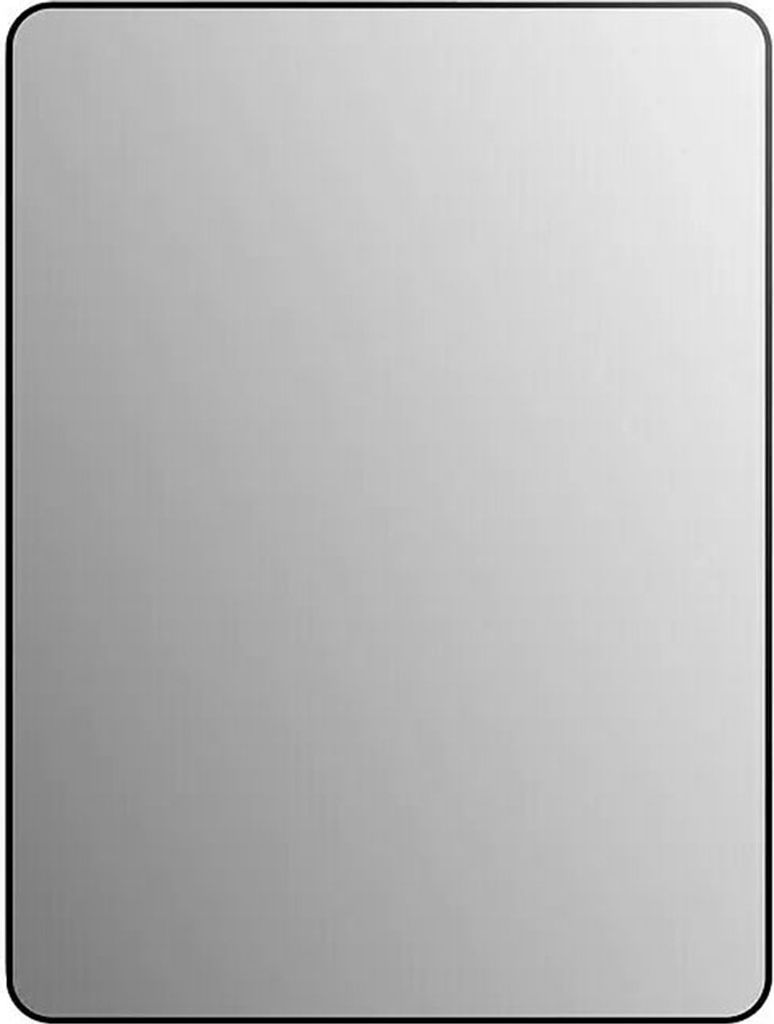 Specchio da parete Picasso, cornice in alluminio, nero, 60 Immagine del prodotto 