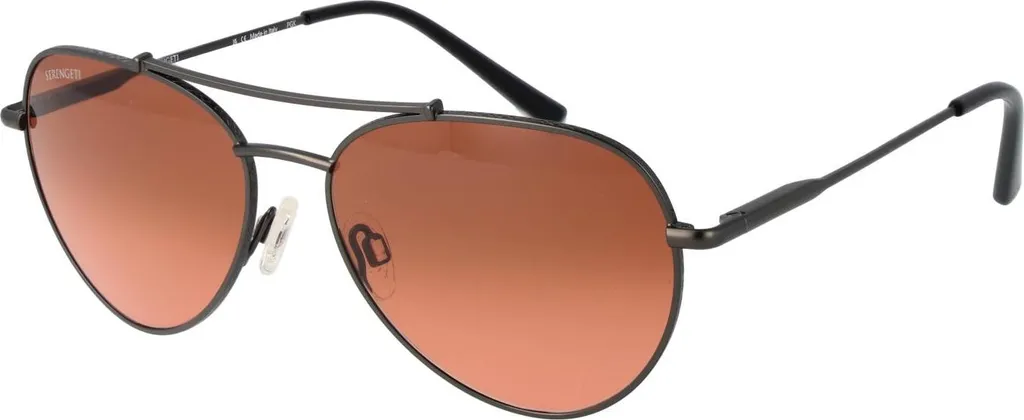 Lunettes Serengeti Pete Matte Dark Gunmetal Drivers Gradient Minéral