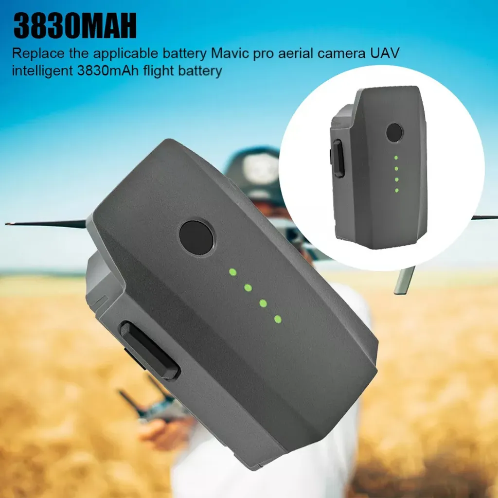 Pack de 2 Batteries LiPo 3830mAh pour Drones DJI Mavic Pro et Platinum - 7
