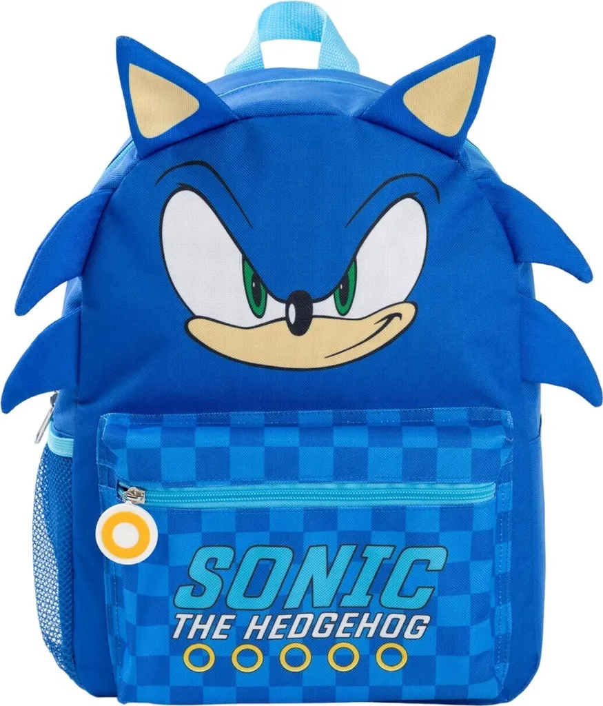 Zaino Sonic 3D Blu NS8449 - Per Piccoli Eroi alla Velocità del Suono