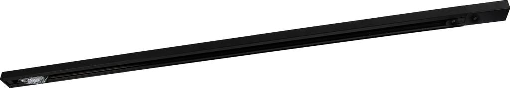 QAZQA - Modern 1 Meter schwarze Schiene für 1-phasige Produktbild 