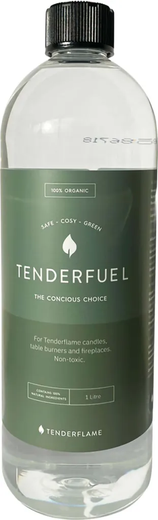 Combustibile Bio Tenderflame 0,5L - Atmosfera Green e Sicura
