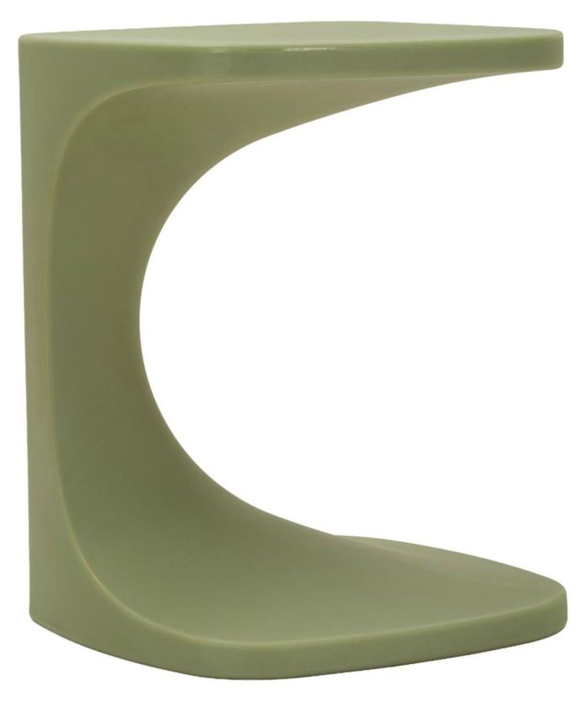 Table Basse Ibiza En Polyéthylène Vert 42 X 42 X 52 Cm - Image du produit 