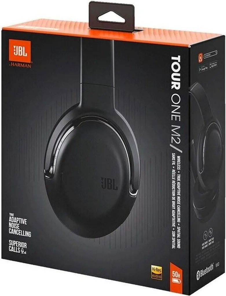 Casque Bluetooth à réduction de bruit JBL TOUR ONE M2 circum-auriculaire