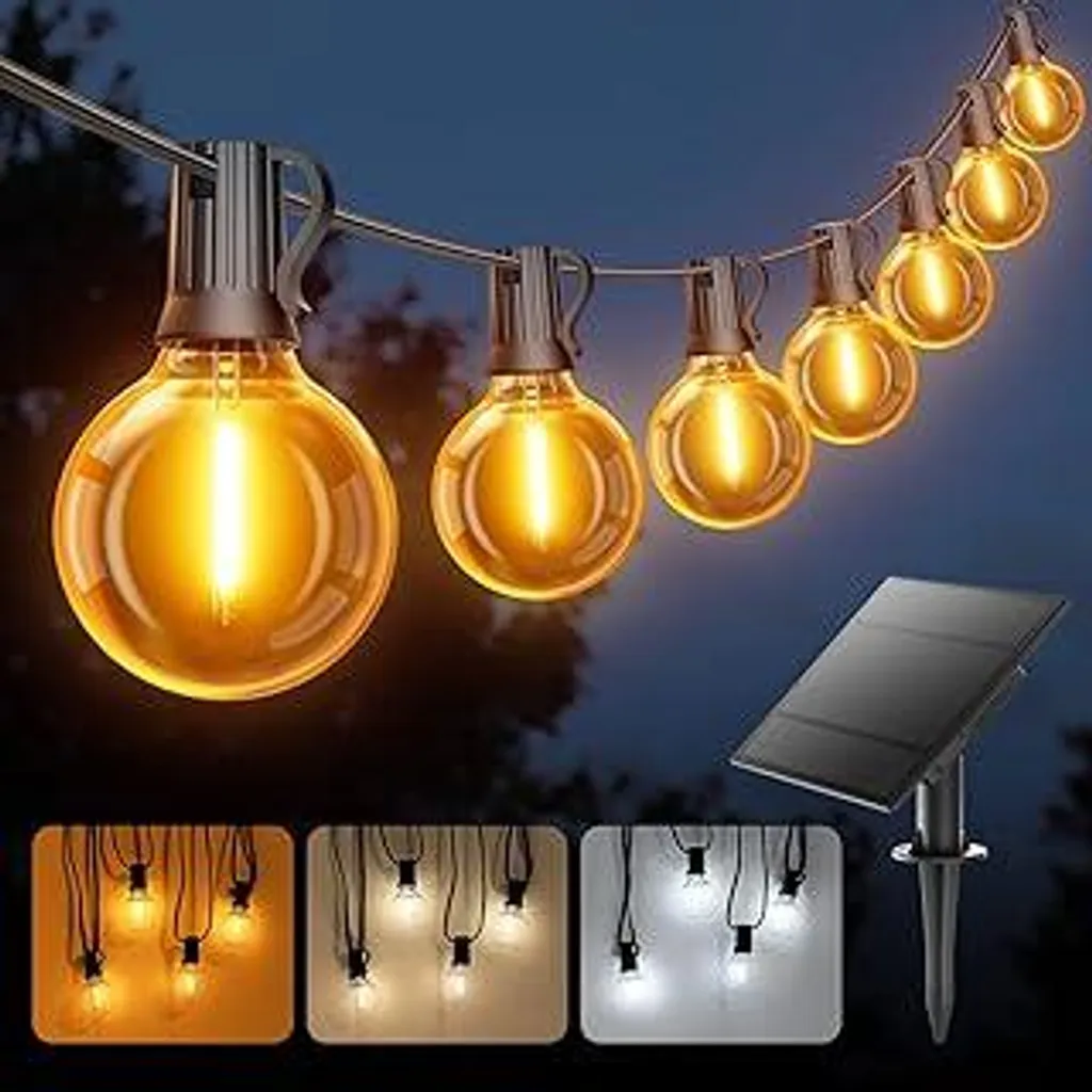 Luci da Esterno Solari Ehaho 7.6m G40 - Il Top per le tue Feste