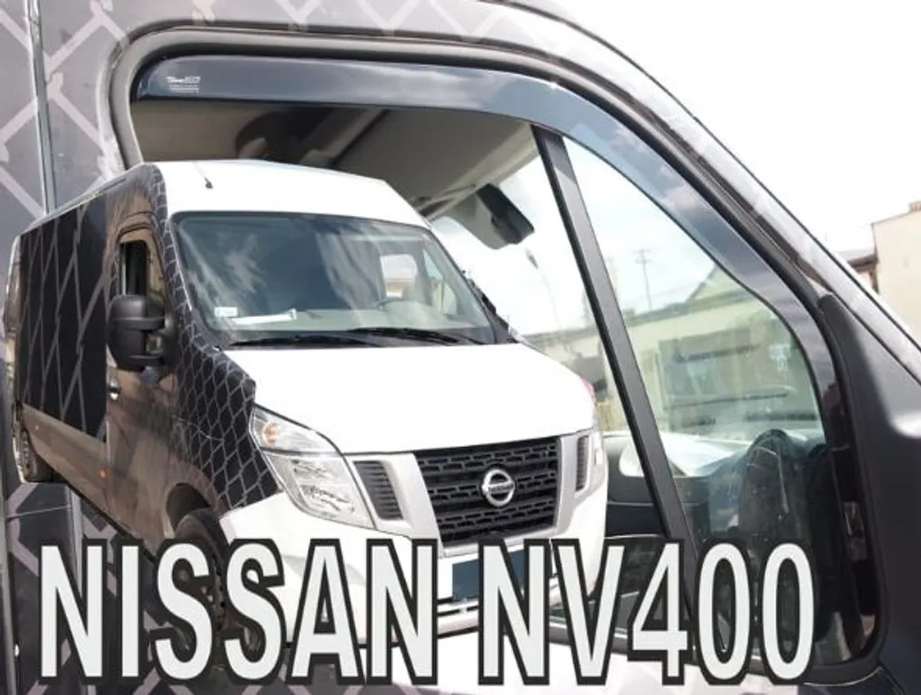 Déflecteurs d'air pour Renault Master III et Opel Movano B (vitres avant) - 4