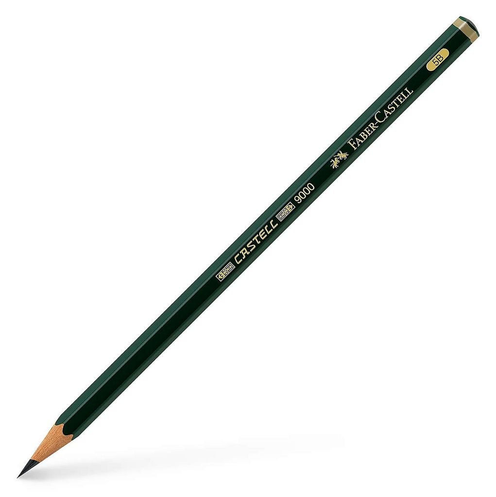 Crayon Faber-Castell 9000 écologique 5B (12 pièces) Image du produit 