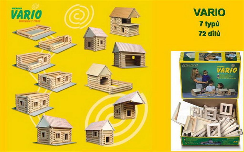 Konštruktér WALACHIA W20 VARIO 72 dielov Obrázok produktu 