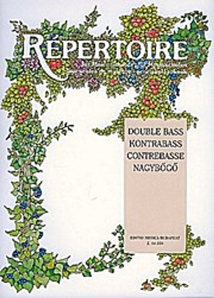 Repertoire for music schools :for double bass and piano
