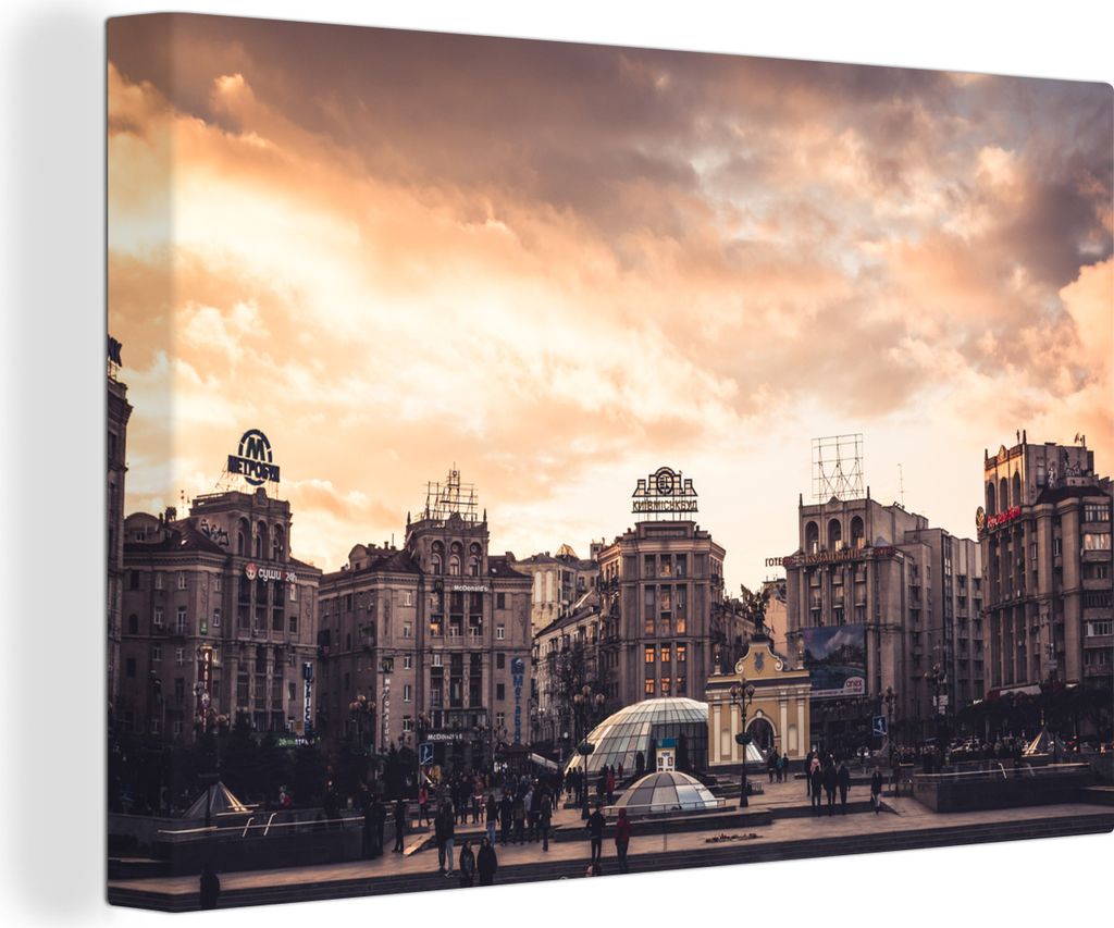 OneMillionCanvasses® - Leinwandbilder - 140x90 cm, Kiew - Produktbild 