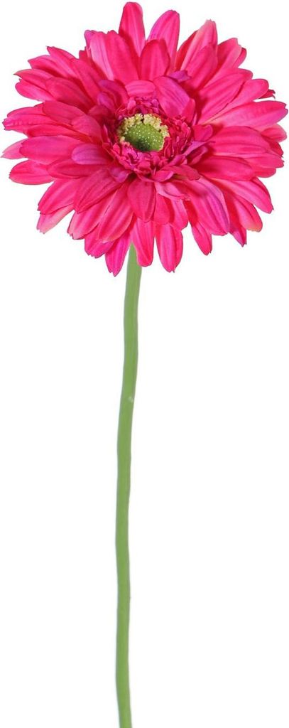 artplants.de Künstliche Blume Gerbera Helli, pink, 65cm, Ø 12cm