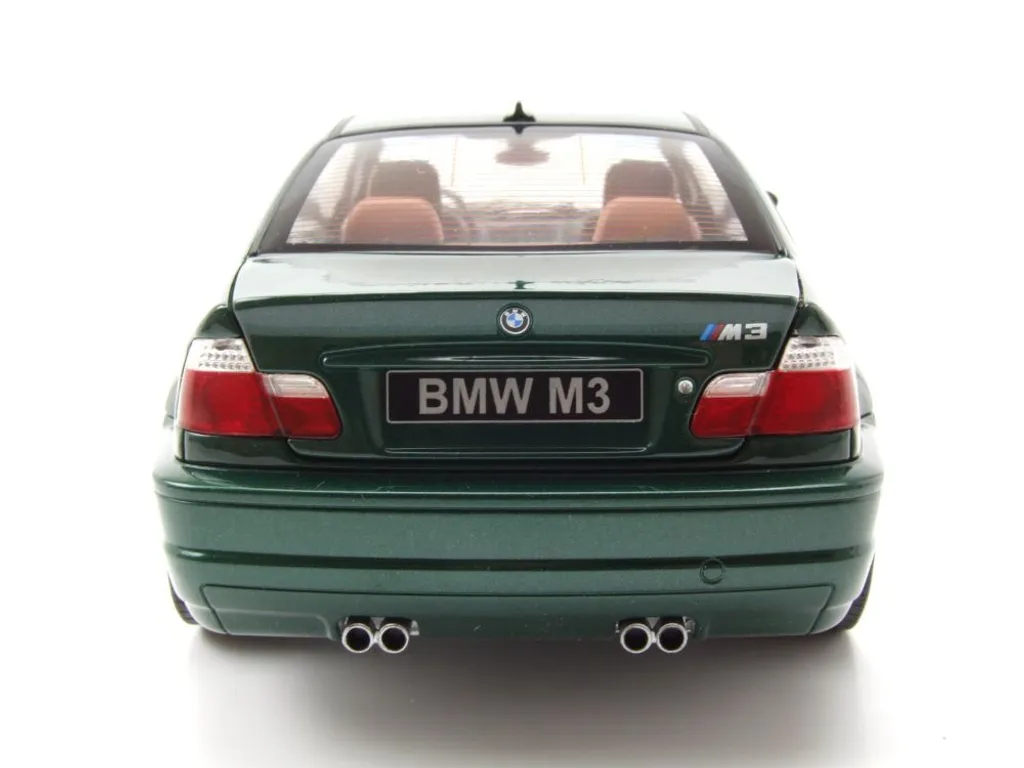 Complétez votre Collection : BMW E46 M3 Coupe 2000 Solido 1/18 Verte Précise - 14