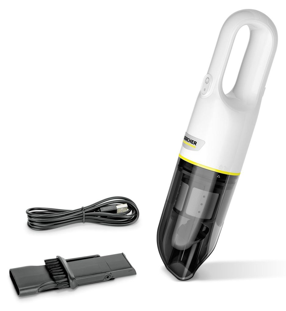 Kärcher Akku-Handstaubsauger CVH 3, Laufzeit 20 min, weiß, Produktbild 