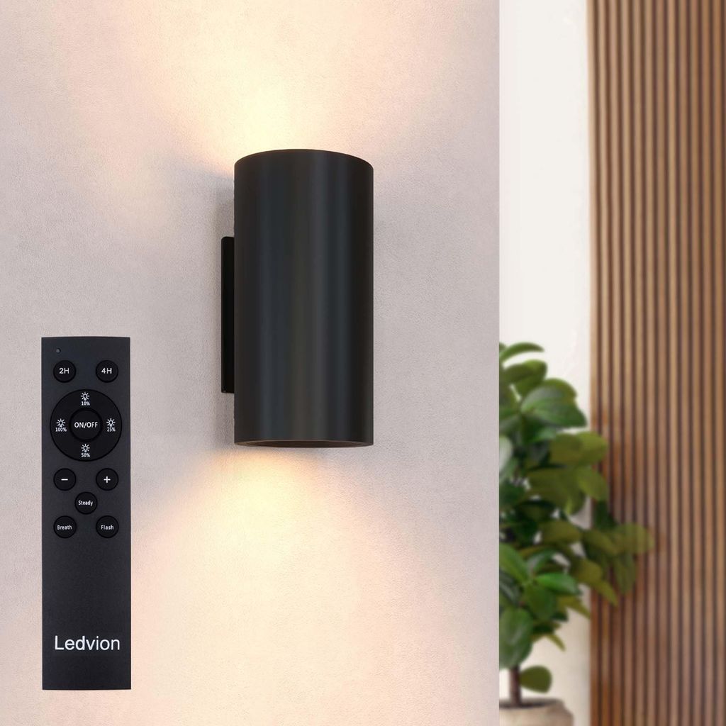 Ledvion LED Wandleuchte USB Aufladbar mit Fernbedienung Produktbild 