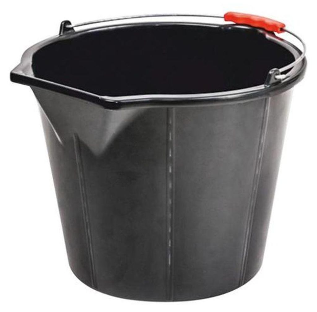 Vědro ReCycled® STRONG 15 litrů, konstrukce, s výlevkou, Obrázek produktu 