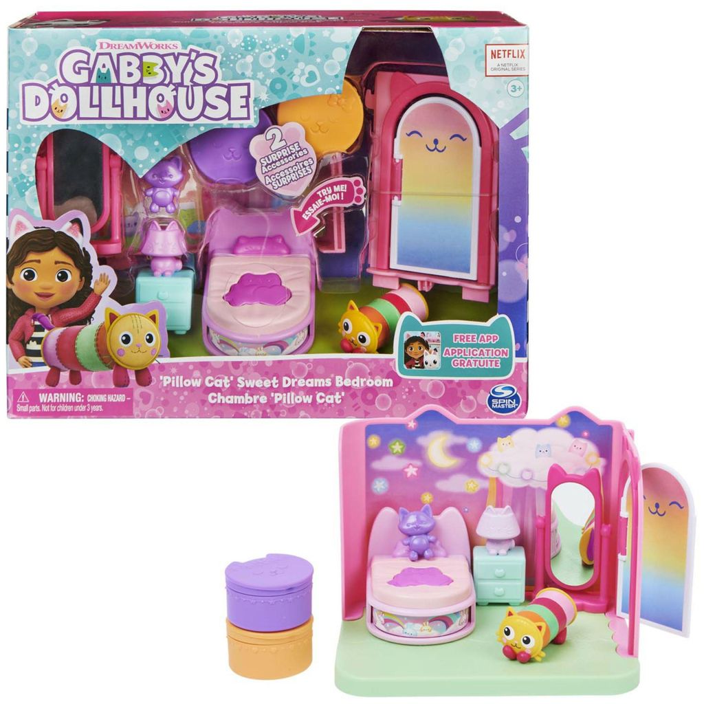 Gabby's Dollhouse Deluxe Room Schlafzimmer  (mit Produktbild 