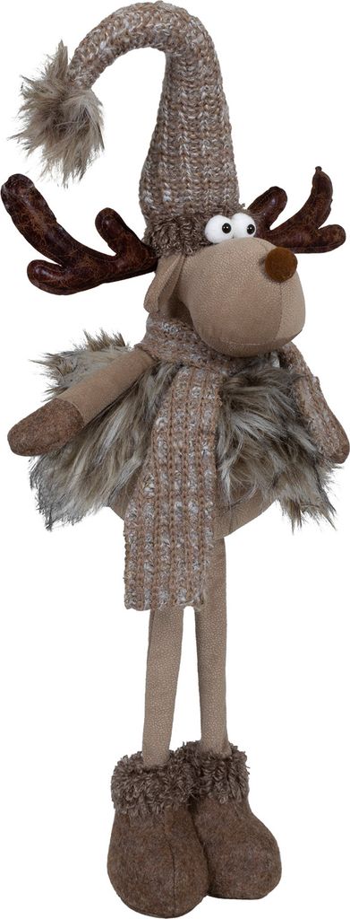 Elch 36-56cm (56-76cm) Dekofigur Weihnachten Produktbild 