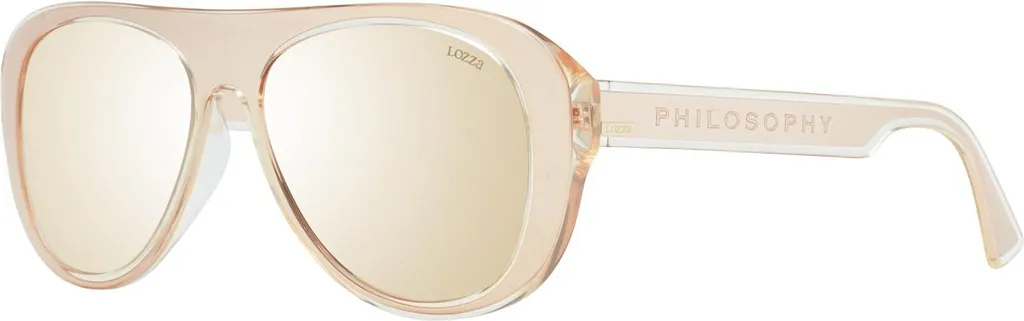 Lozza SL4255V Lunettes de Soleil 880G Cristallo Lucido Design Italien