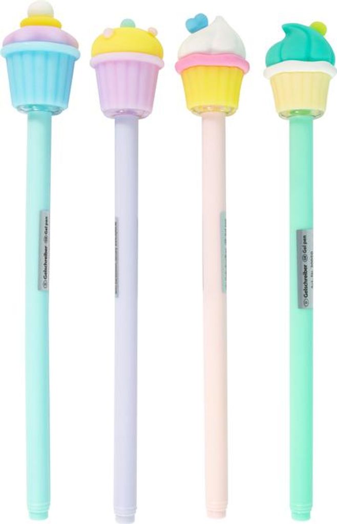 Gelschreiber - mit Cupcake Topper - 1 Stück