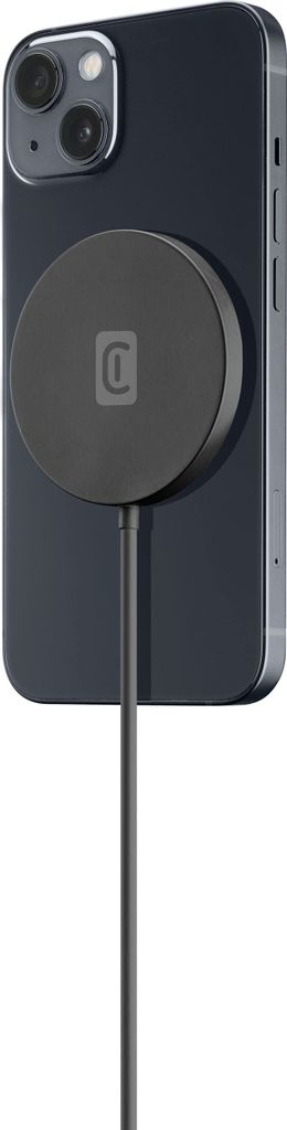 Cellularline MAG WIRELESS CHARGER MagSafe Ladeadapter 7,5W schwarz