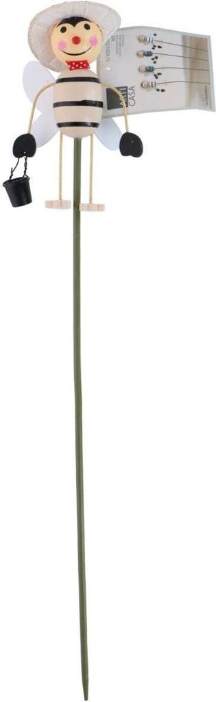Dekorative Biene auf Spitze beige