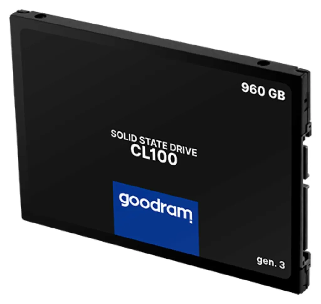 SSD 960 Go pour Ordinateur Portable et PC Fixe Goodram CL100 Sata III - 2