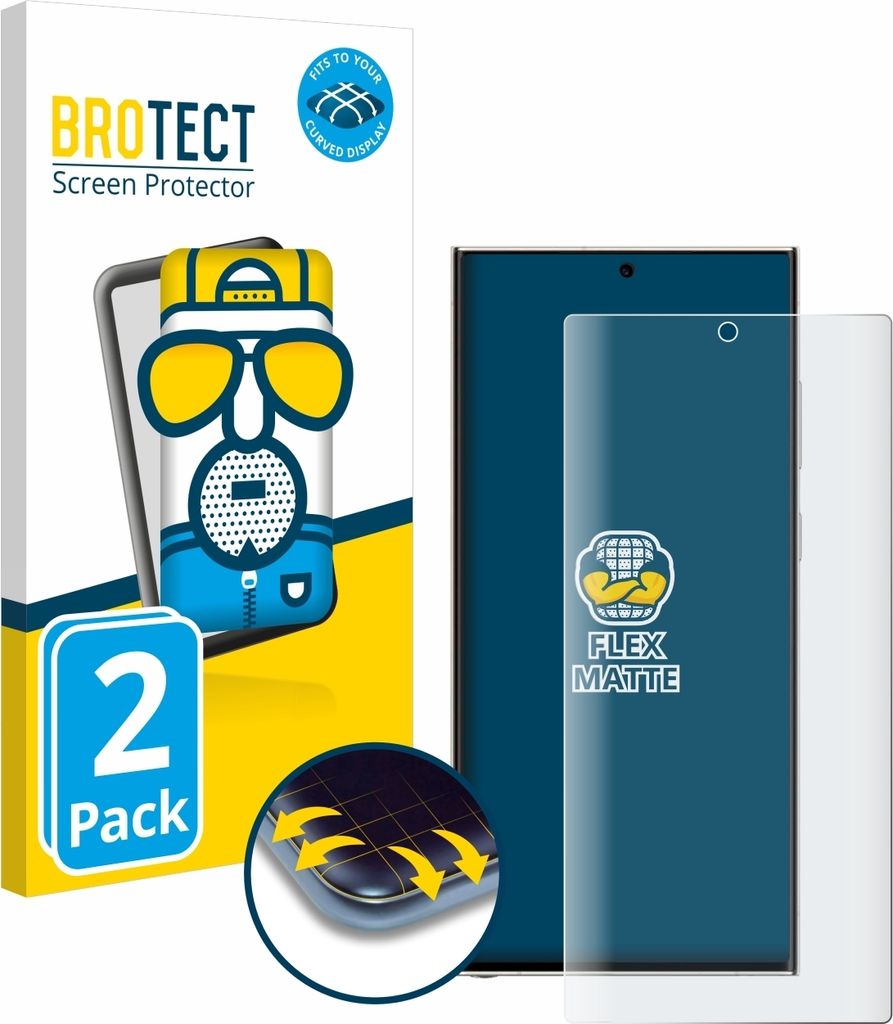 2x BROTECT Fullscreen Schutzfolie für Samsung Galaxy S23 Produktbild 