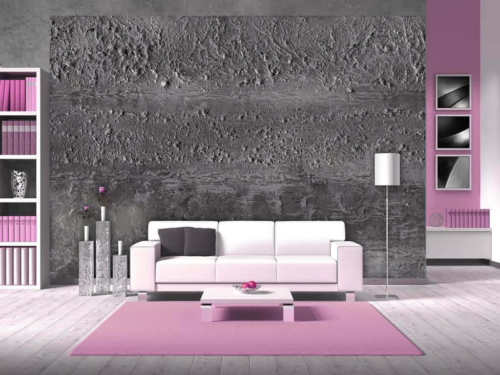 Vlies Fototapete 400x280 cm Tapeten Wandtapete XXL Abstrakt bunt - wie gemalt f-A-0520-a-d