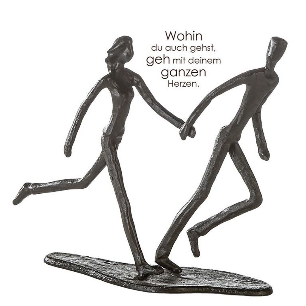 Casablanca by Gilde Dekofigur Design Skulptur Running Produktbild 