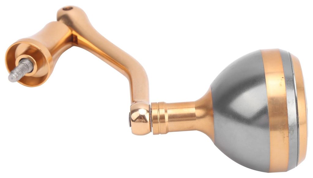 Griffumwandlung Angelrollengriff Aluminiumlegierung zum Einschrauben für Spinnrolle(L)