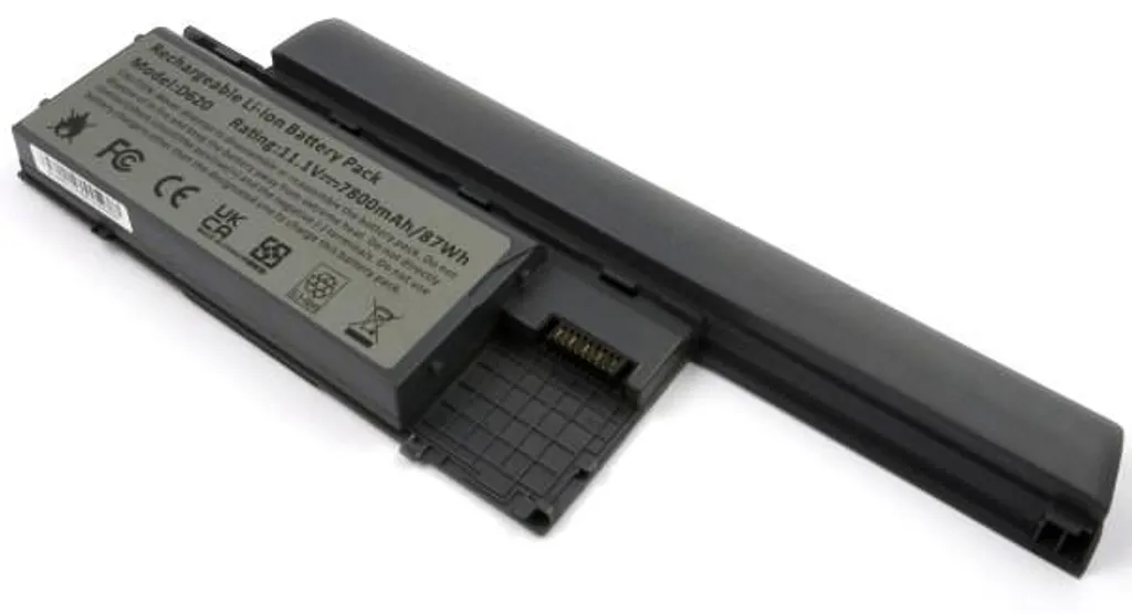Batterie pour DELL Latitude D620 D630 - Li-ion 11,1V 7800mAh 87Wh Haute Qualité