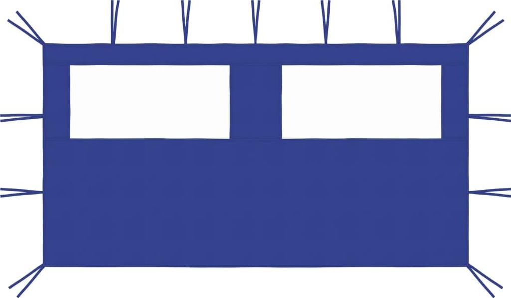 Vidaxl -Erbeitungswall Mit Wirnssers 4X2 Mlau Zdjęcie produktu 
