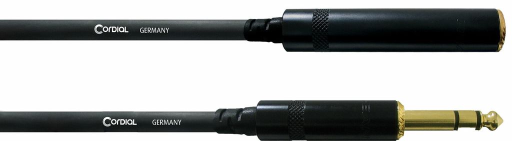 Cordial CFM 5 VK, 6.35mm, Męska, 6.35mm, Żeńska, 5 m, Zdjęcie produktu 
