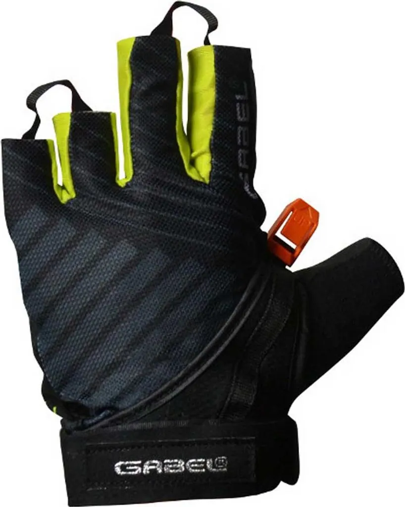 Gants Gabel NCS Short Noirs Respirants Taille M avec Système d'Attache