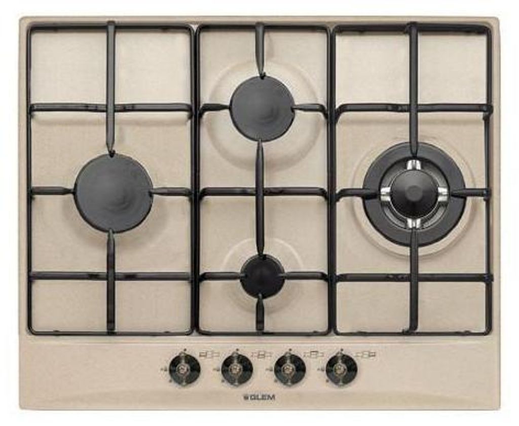 Glem Gas GT645SA piano cottura Sabbia Da incasso 60 cm 4 Immagine del prodotto 