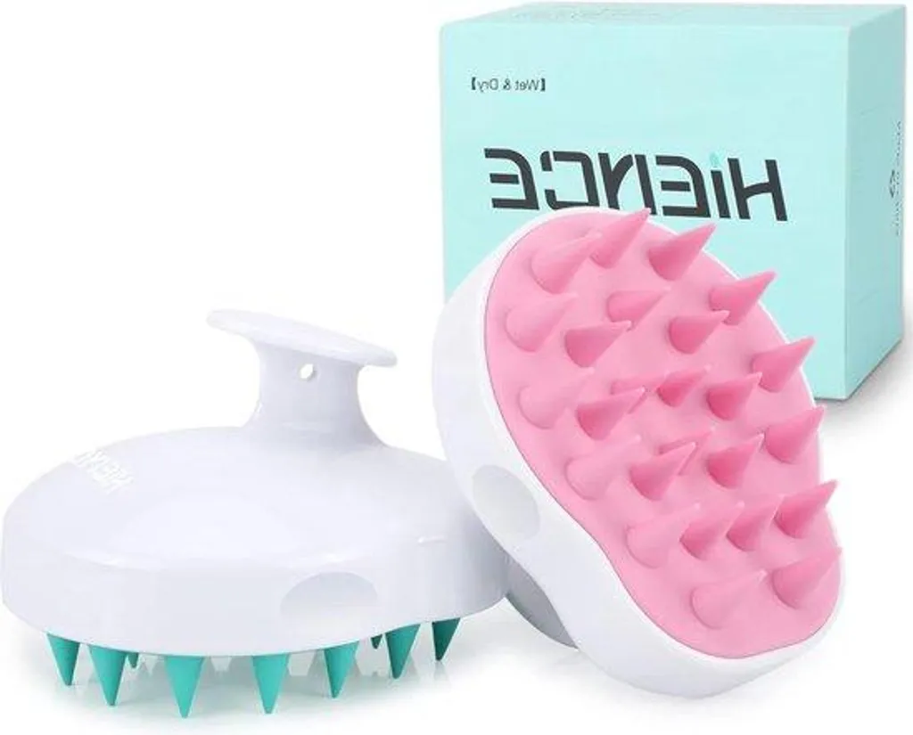 Brosse silicone pour démêler les cheveux bouclés sous la douche - Lot 2